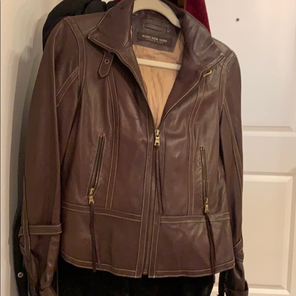 Leather jacket